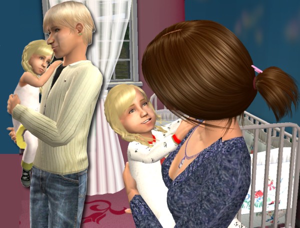 Chouchoute par ses parents