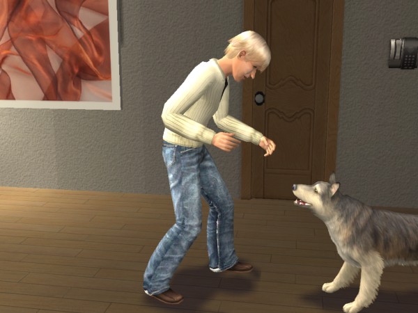 Romain et ... un loup !