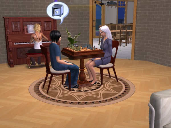 Wesley et sa tante Daphn