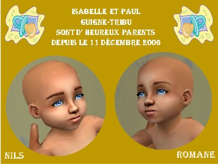 Romane et Nils Tribu