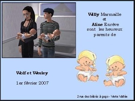 Wolf et Wesley Enrve