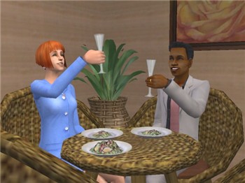 Un toast  Rose
