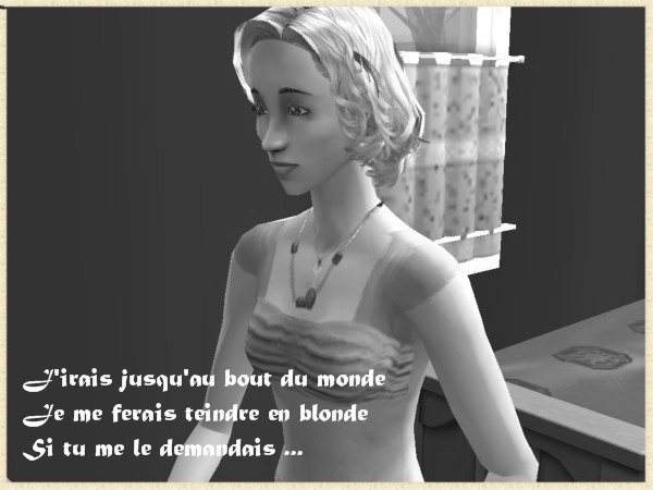 Wendy est blonde !