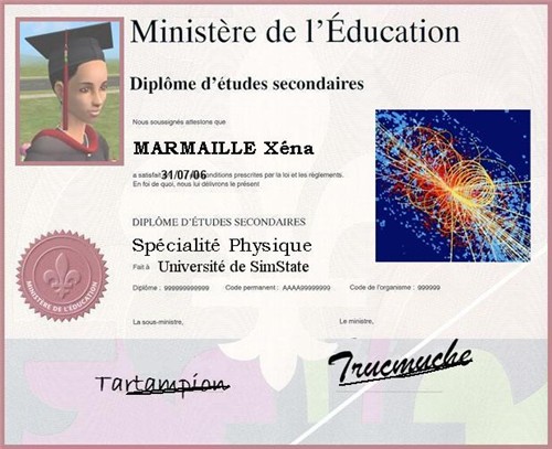 Diplme en physique